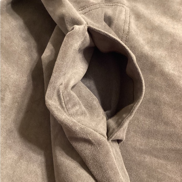 Aritzia Wilfred Free Nori Shift Suede Dress Size Large - Picture 8 of 10